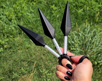 7" Kunai 3D Printed Fidget Spinner (3 pc.)