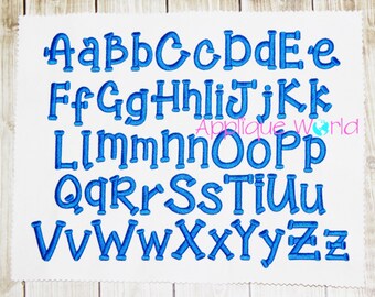 Grandma's Garden Embroidery Font-BX Fonts