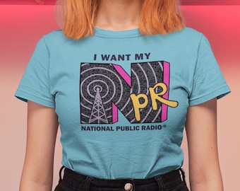 I want my public radio inspired tee
