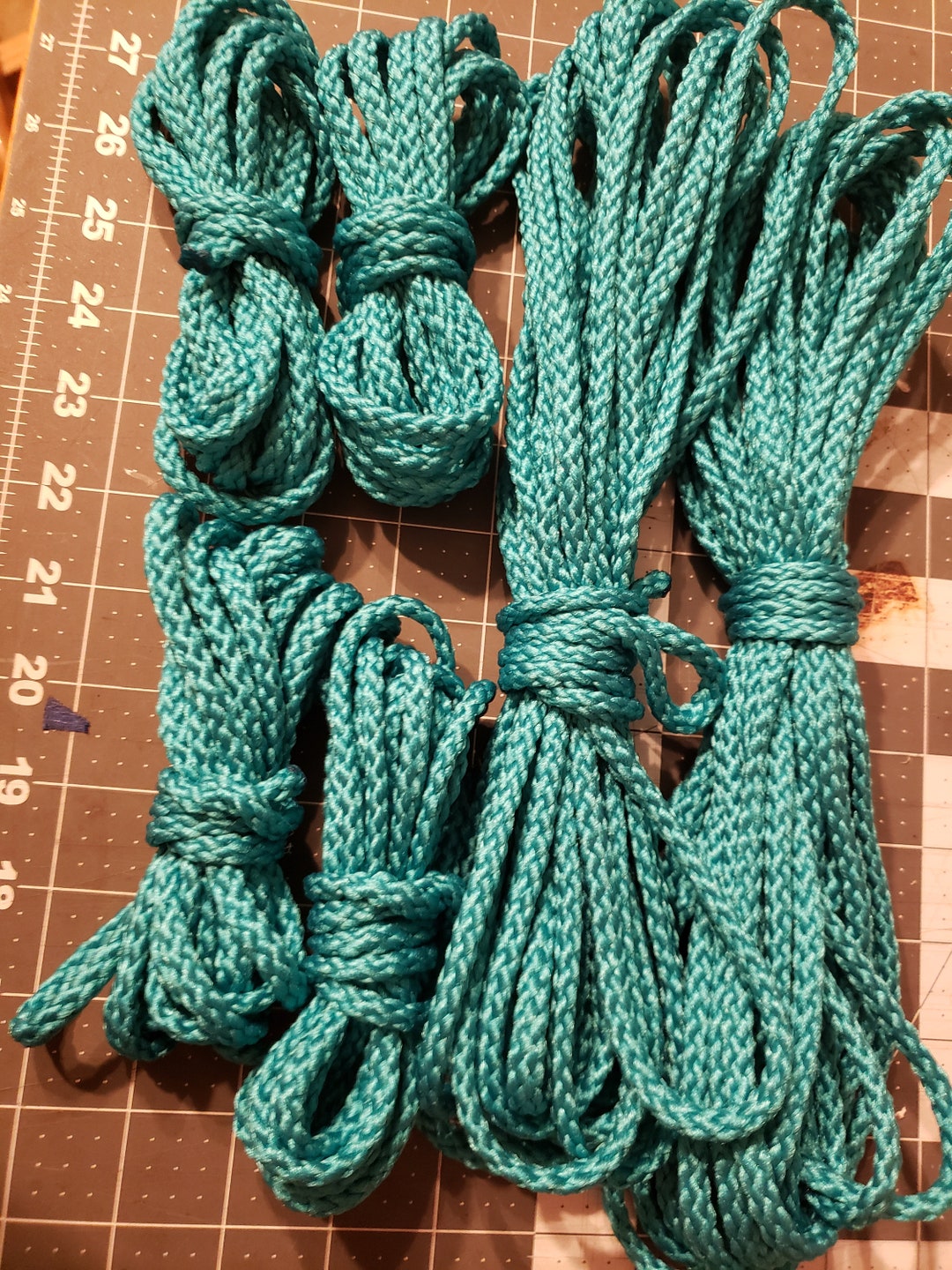 Tortoise Shell Rope 100 Ft Set Turquoise 6mm Rope. Bondage Shibari Bdsm - Etsy