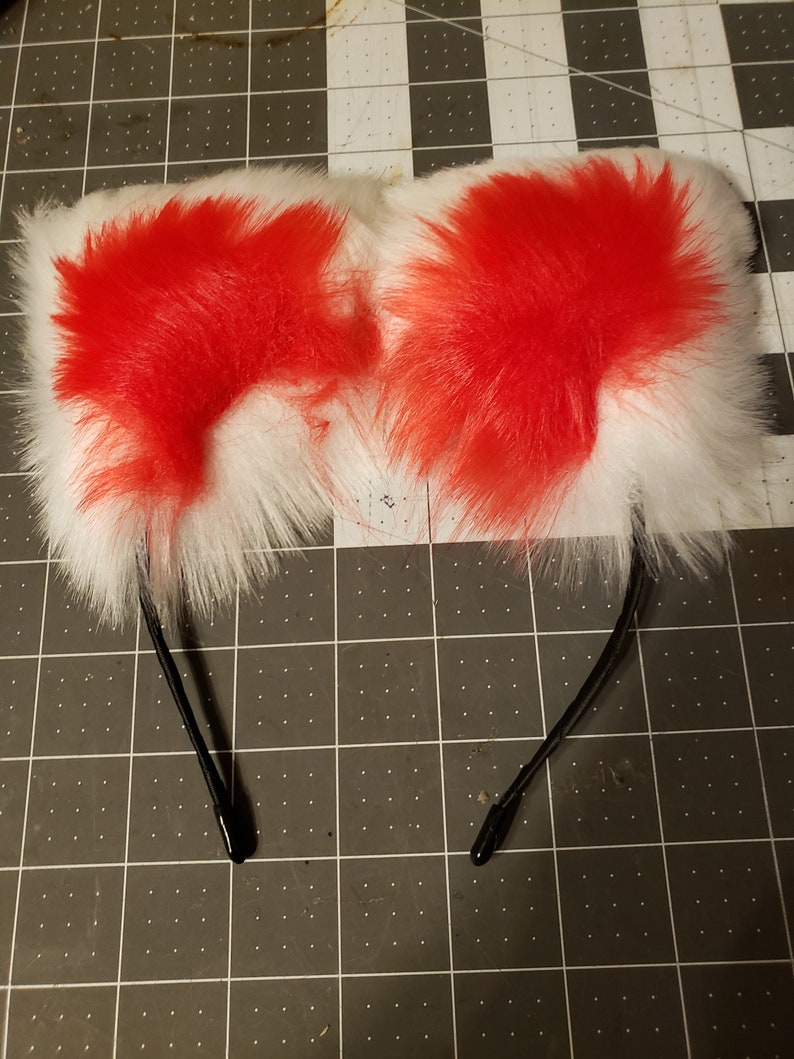 White red Free shipping New Outlet ☆ Free Shipping fox ears kitten