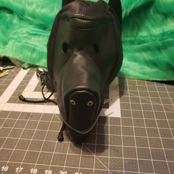 Bondage Dog Mask - Etsy