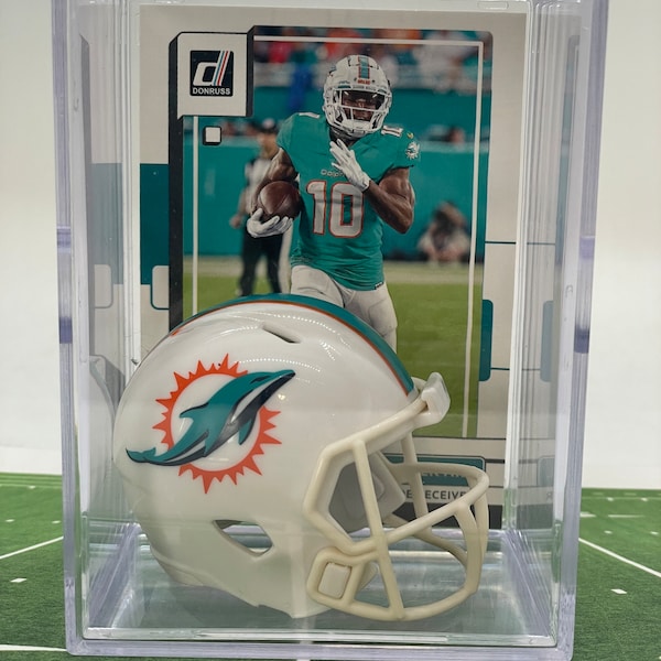 Miami Dolphins Retro Logo Die Cut Decal 4 x 4 at Sticker Shoppe