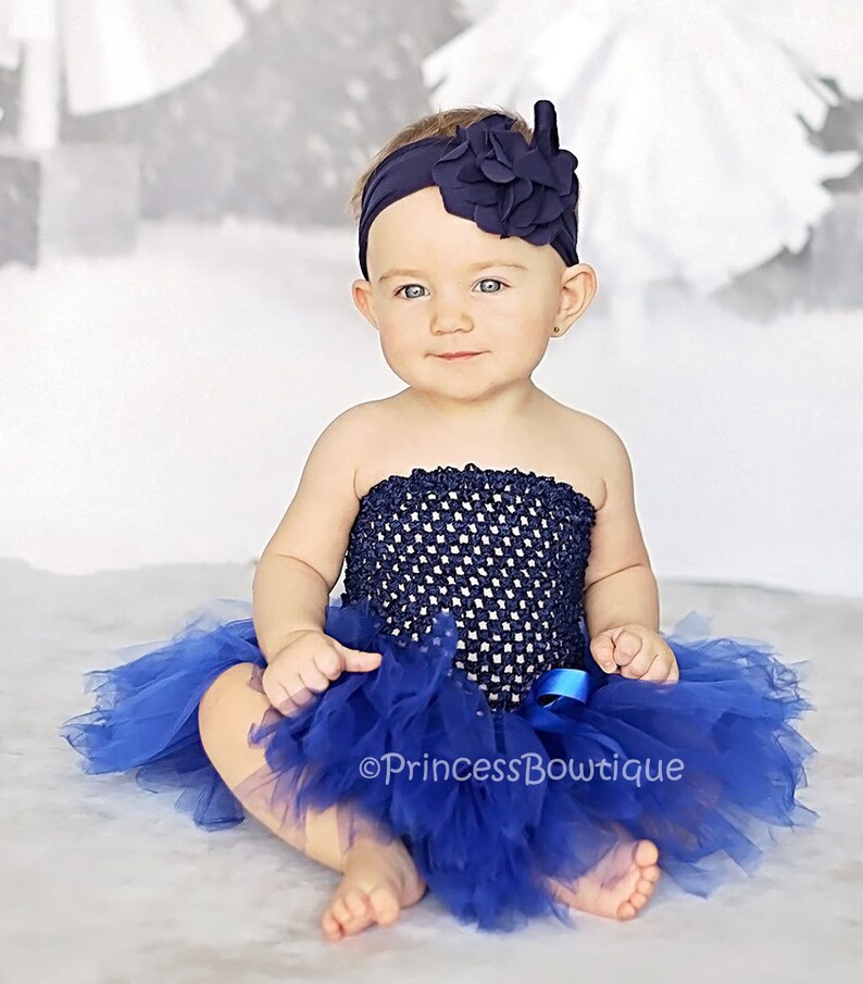 royal blue tutu for baby