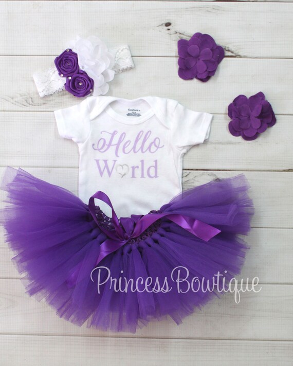 purple newborn clothes