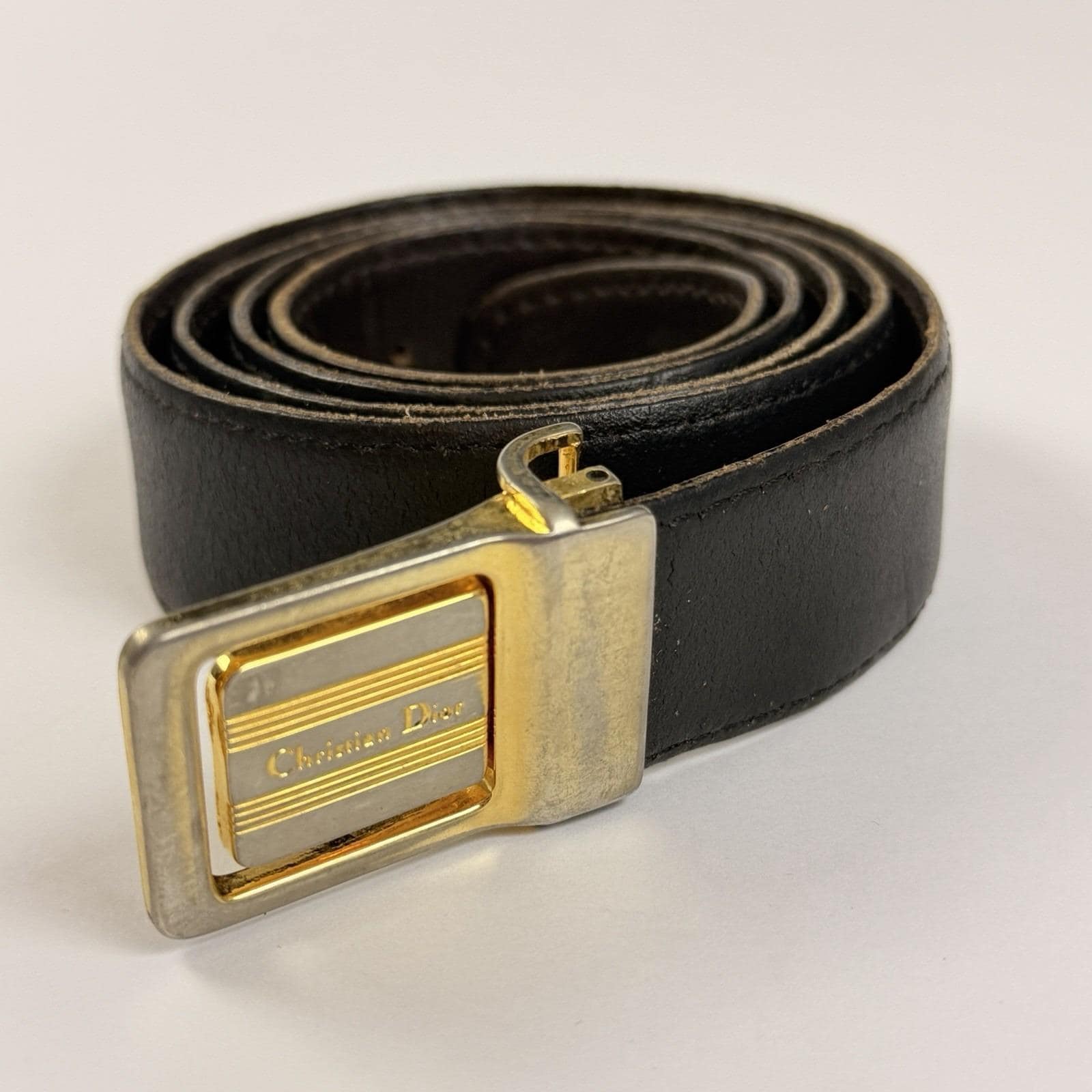 【ヴィンテージ 】正規品 Dior & Cartier バックル ベルト Vintage dior belt - Etsy 日本