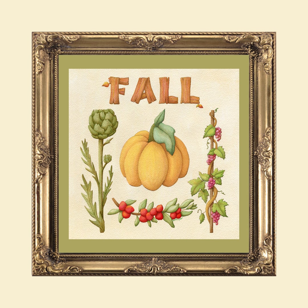 Stardew Valley Fall - Farm Crops - Pumpkin Artichoke Cranberries Grapes ...