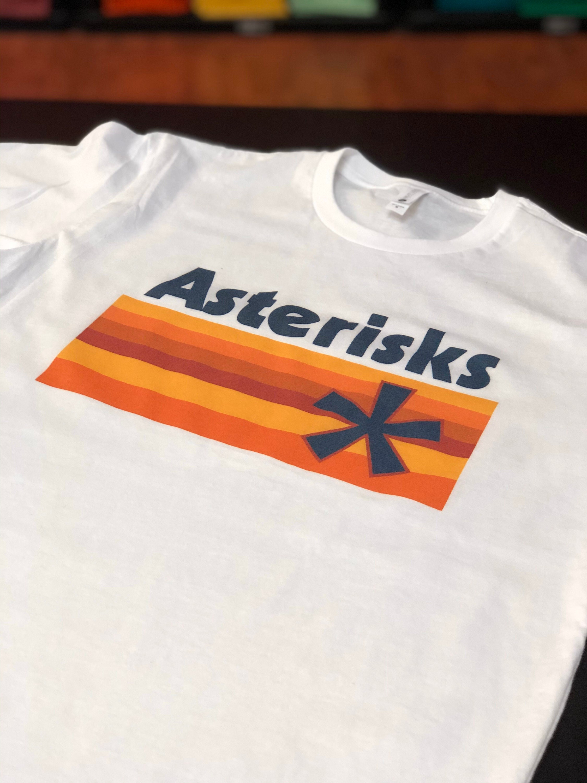 InstantShirts Houston Asterisks Retro Throwback Classic Shirt H-Town Astros