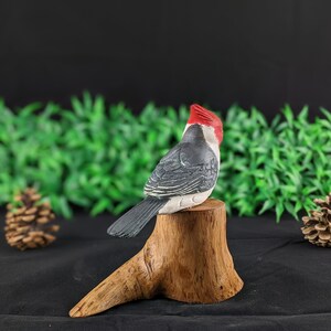 thumbnail image 2 of Handmade Bluebird Figurine, Ceramic Bird Realistic Wildlife Decor 2 of 13