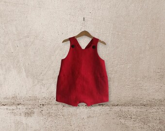 Baby/toddler/child unisex romper//harem romper//overalls//playsuit//Christmas outfit