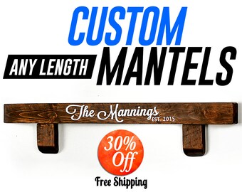 Mantel Shelves Mantel Shelf Mantel Floating Mantel Home Etsy
