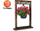 Front porch decor.outdoor decor.outdoor planters.patio decor.front door decor.outdoor garden decorations.front porch sign (Plant Stand)