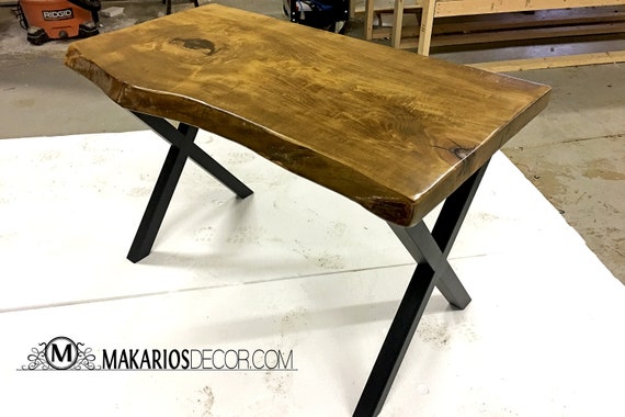 Home Living Furniture Live Edge Slabs Wooden Etsy