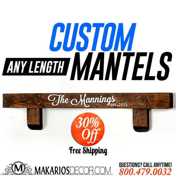 Mantel Shelves Mantel Shelf Mantel Floating Mantel Home Etsy