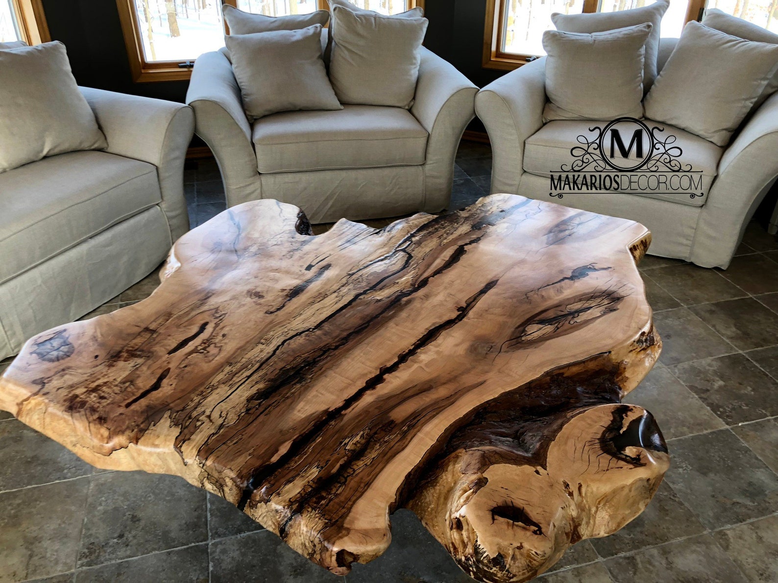 Custom Live Edge Tables.live Edge Table Tops.live Edge Etsy