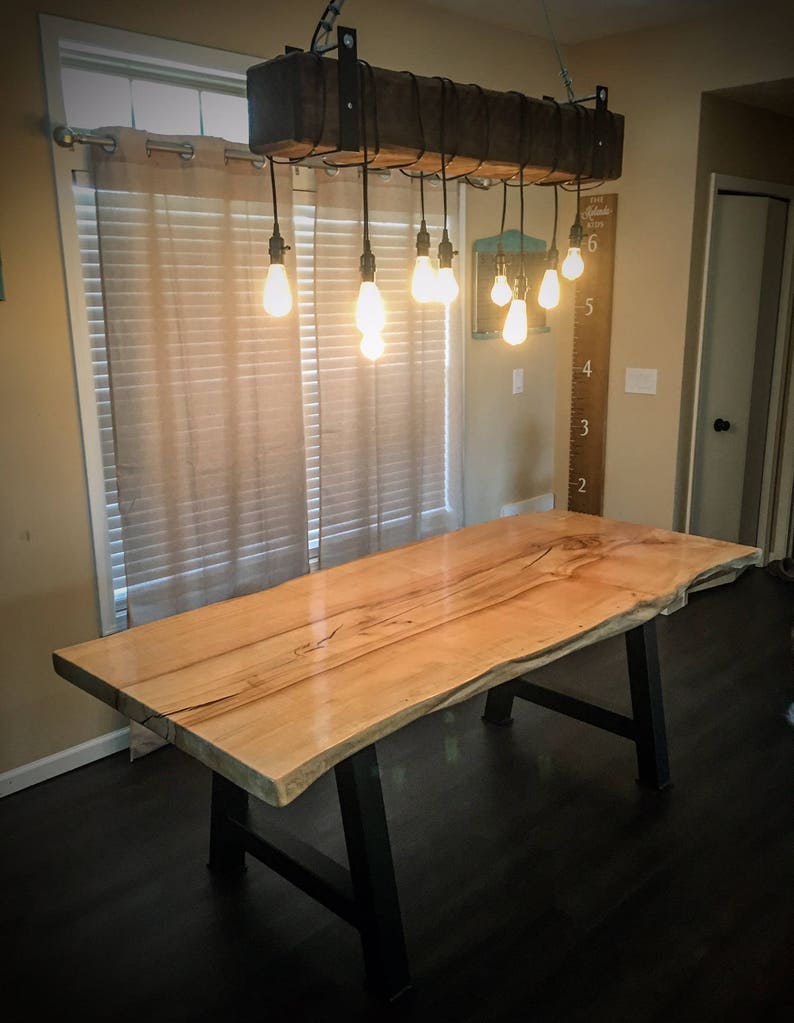 Live edge slab.natural edge slab.wood counter top.bathroom Etsy