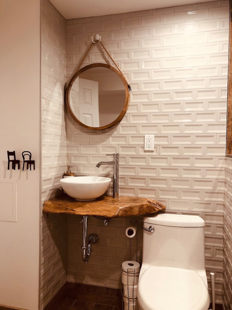 Bathroom Vanity.Live Edge.live edge slab.live edge table.live image 0