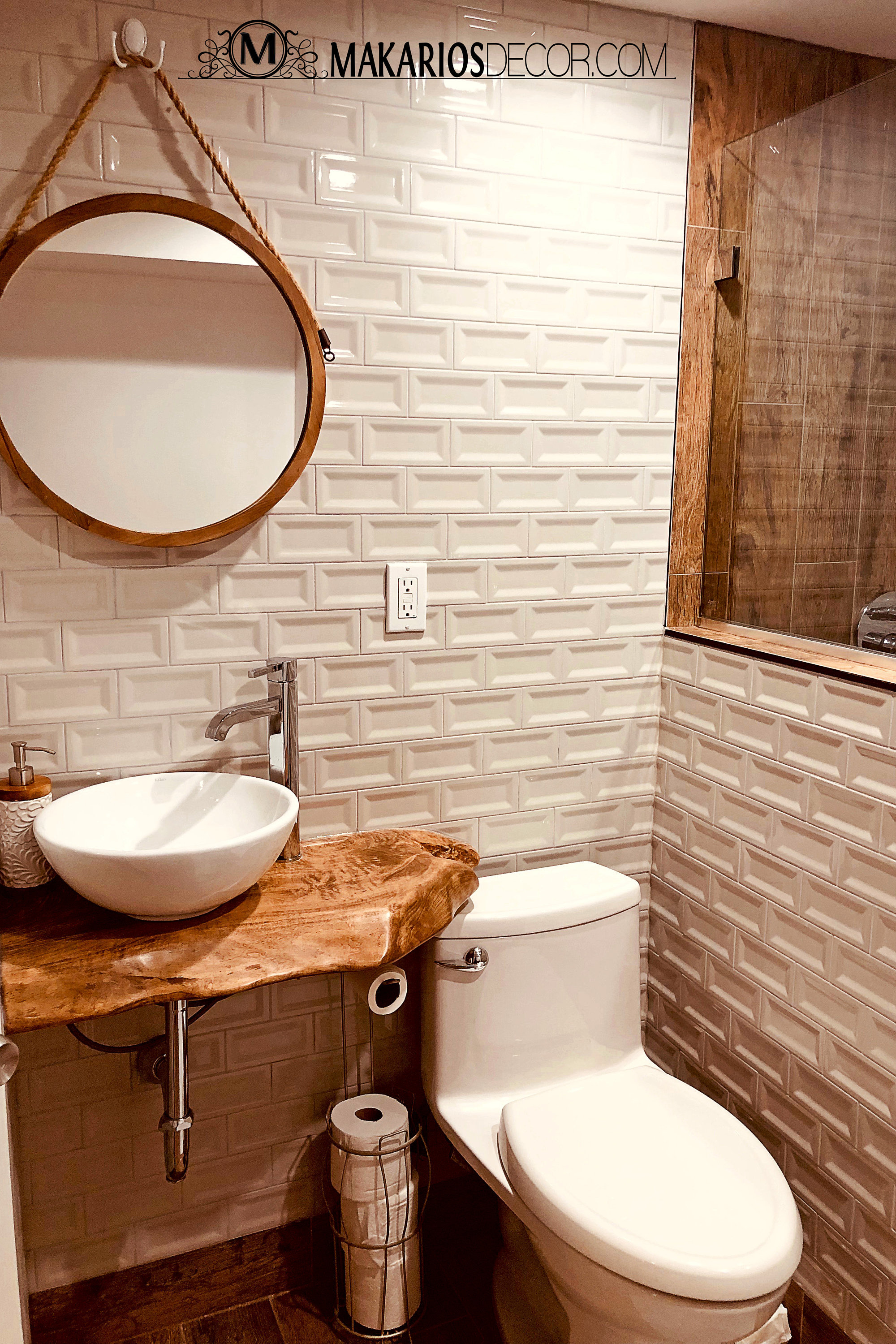 Wood Countertopbathroom Vanityvanity Toplive Edge Etsy