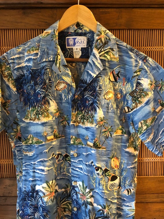 40s aloha shirt - Gem