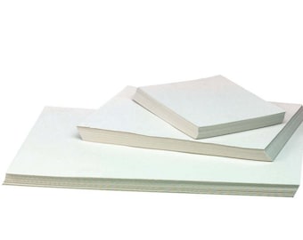 A4 Cartridge Paper Recycled 100% Eco Art White Great Art Paper 140gsm  - Suitable for bookmaking, sketching, painting, printing and more