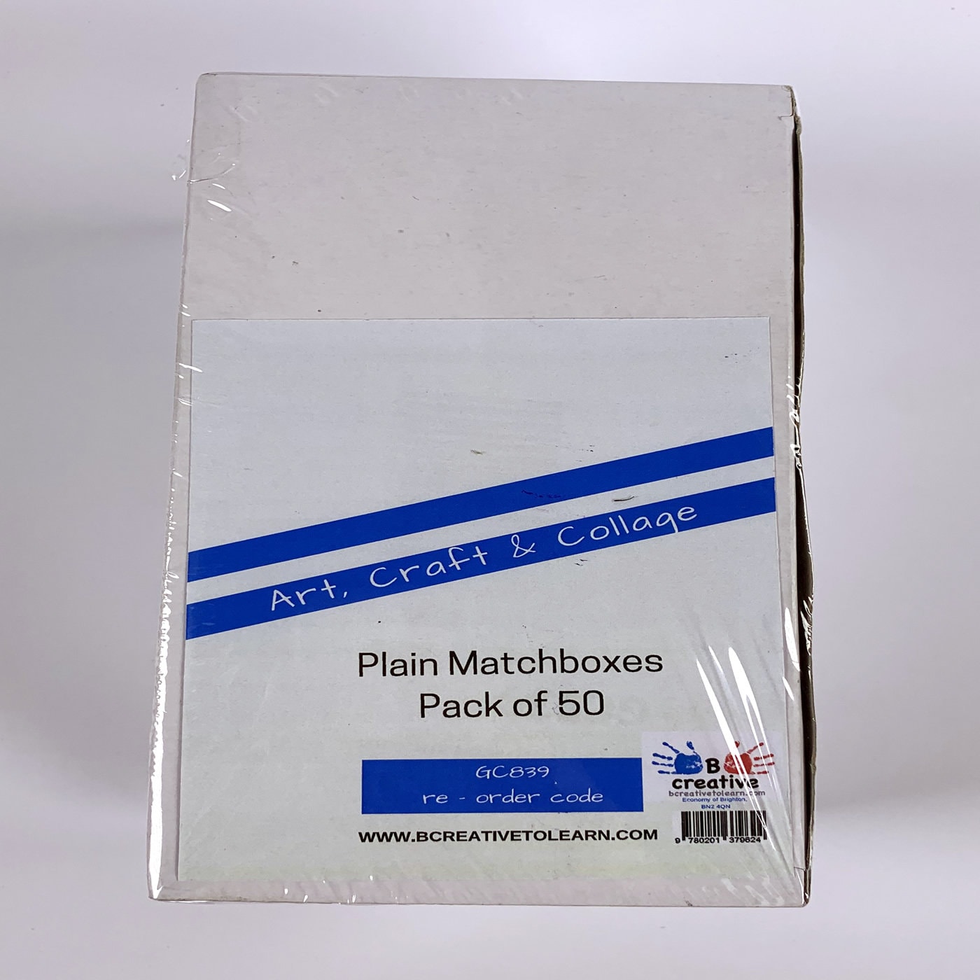 Match Boxes (Set of 50) - Blank