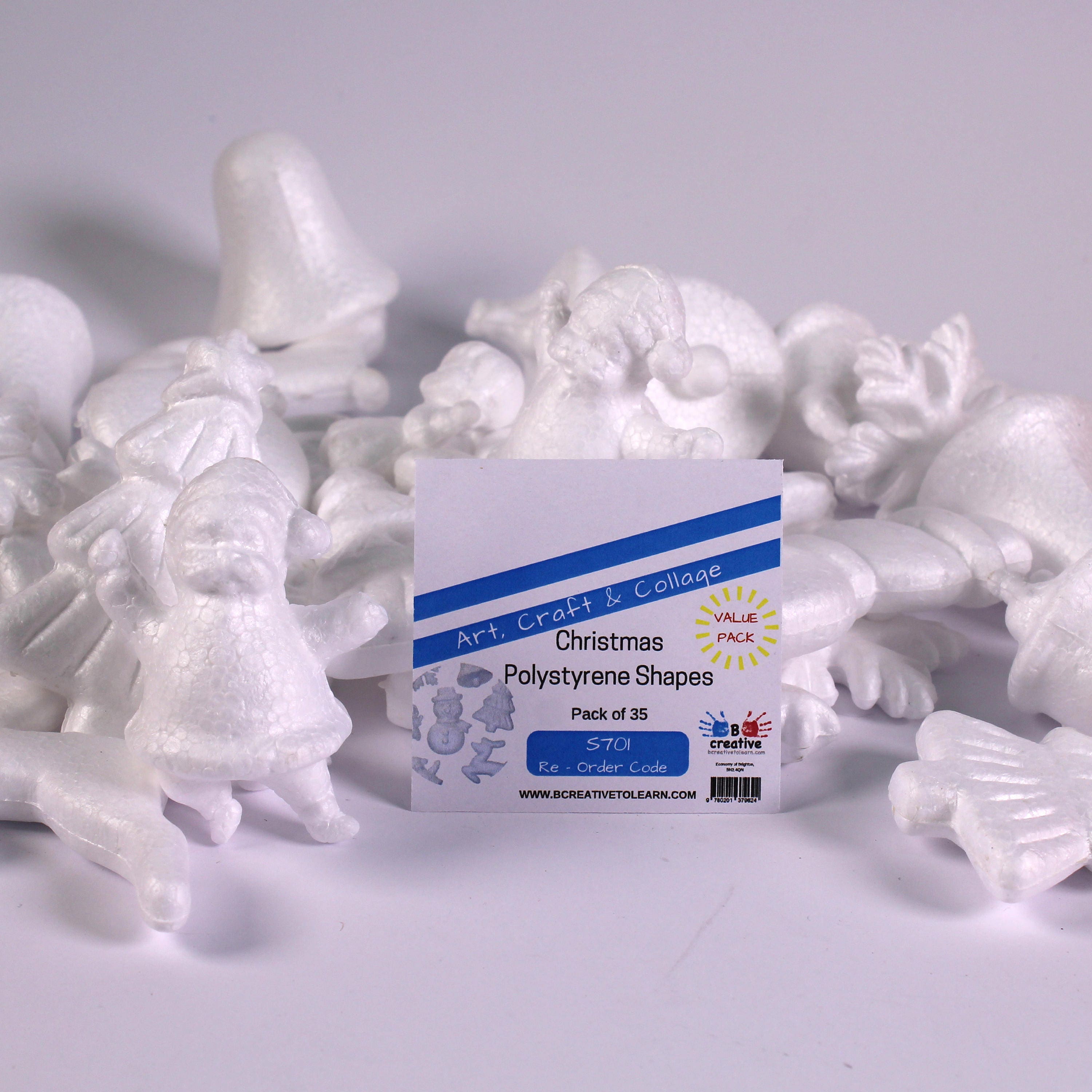Styrofoam Shapes Christmas  Polystyrene Styrofoam Foam - Party