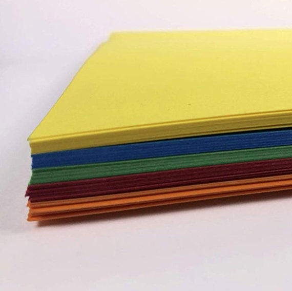 A4 Assorted Pastel Coloured Card 220gsm Pack of 30