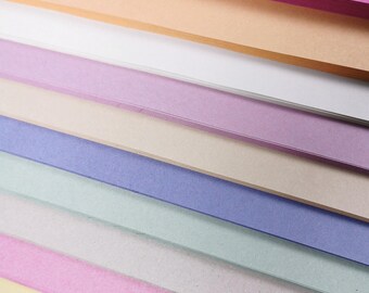 Recycled A1 Ten Colour Pastel Sugar Paper 100gsm Large Sheet Pastel Colour Craft Paper Stock.