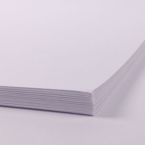 A4 Thick White Craft Card 400gsm Art Card 50 Sheets Cardstock 