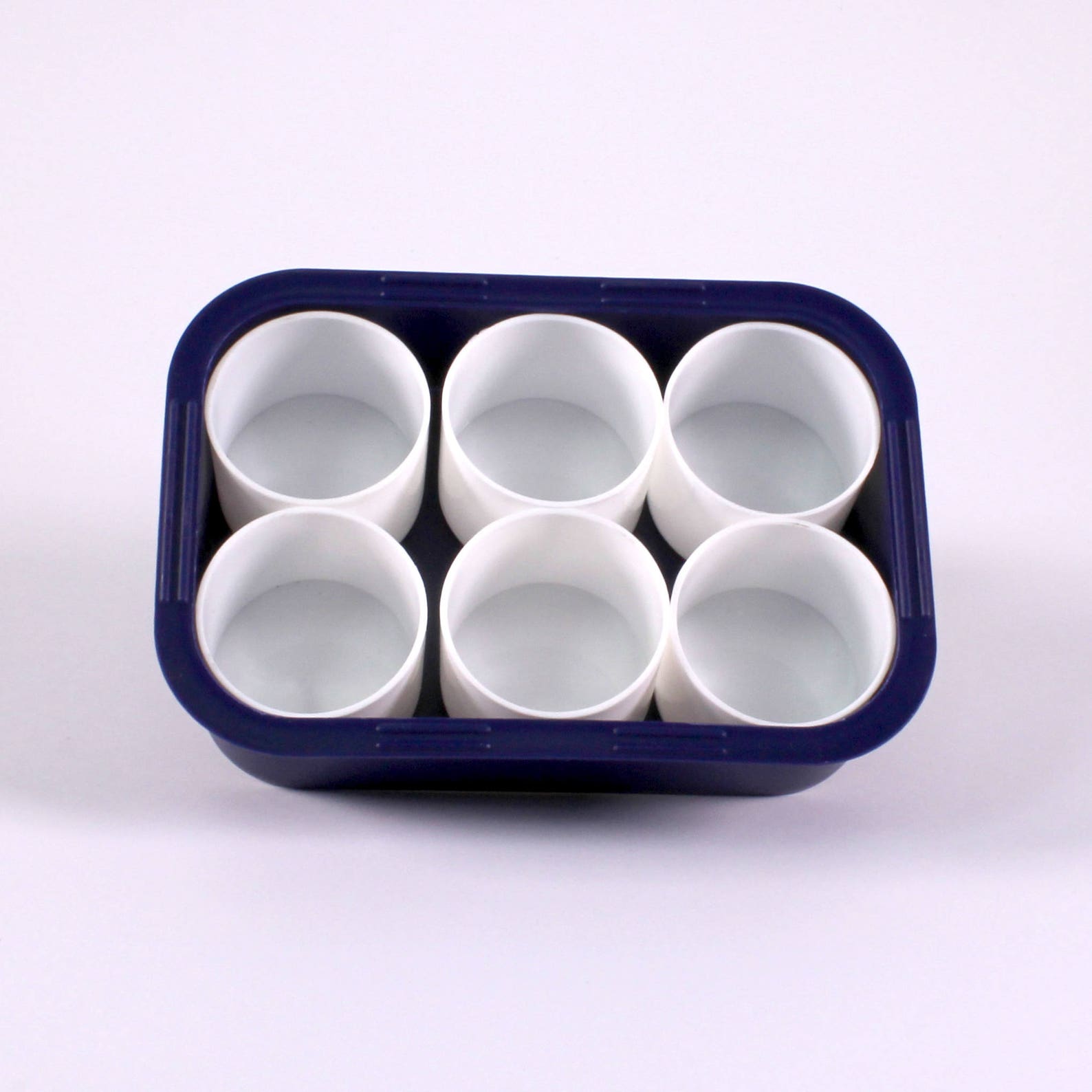 Plastic Paint Mixing Tray With 6 White Painting Pots Wells Etsy UK