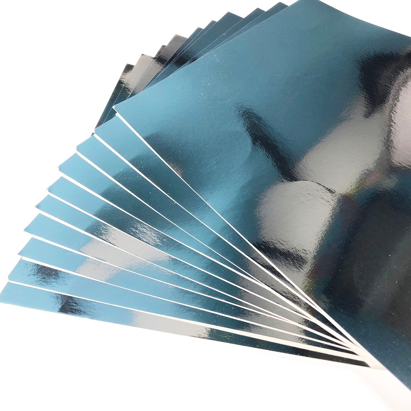 Metallic Foil Card, A4, 210x297 mm, 280 g, silver, 10 sheet/ 1 pack