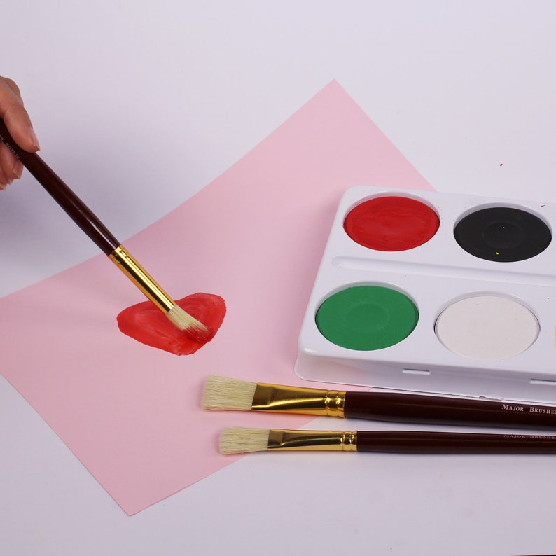 kids paint brush set