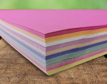 Papel de azúcar pastel A2, papel kraft reciclado A2.