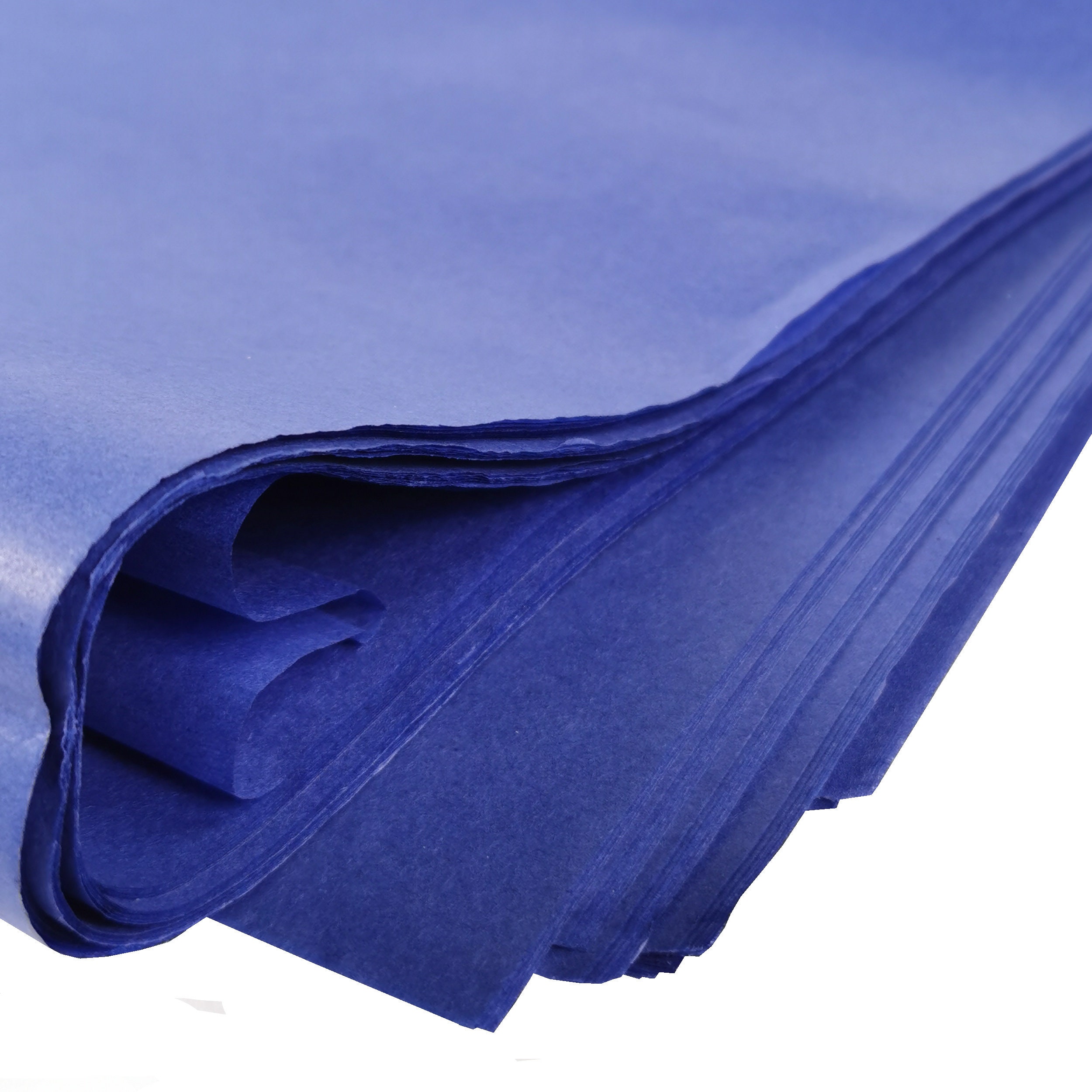 Feuilles de papier de soie bleue pour emballer de grandes feuilles,  emballage cadeau sans acide, stockage, emballage en vrac archivage  déchiquetage 70 x 50cm Taille de feuille -  France