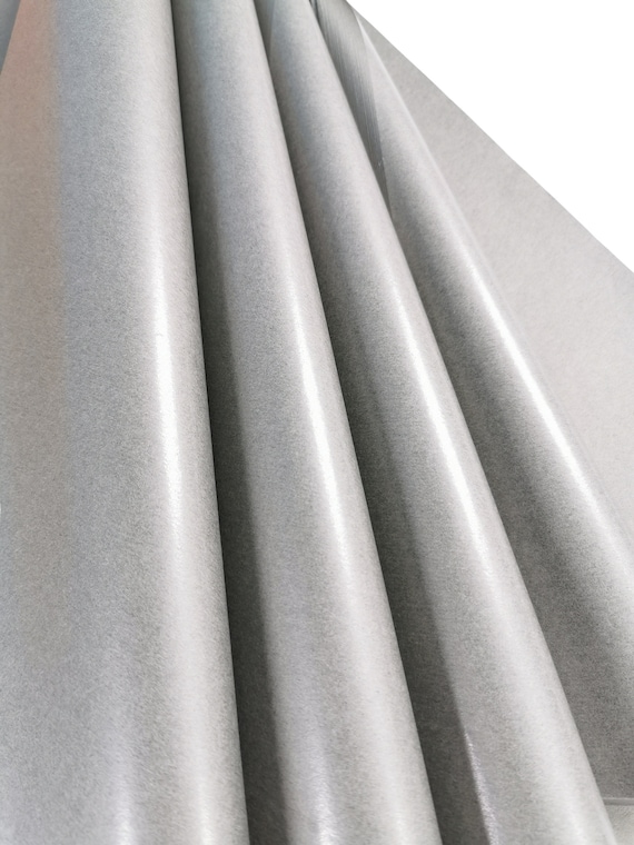 GREY SILVER Tissue Paper Sheets - Acid Free Gift Wrapping - 35x45cm