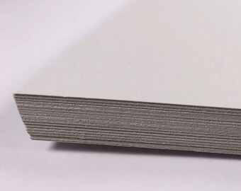 Light Grey A4 Cardstock, 160gsm, 50 Sheets