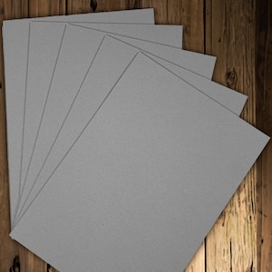 Greyboard Sheets: 1.5mm Thick Card Stock for Bookbinding & Modeling.