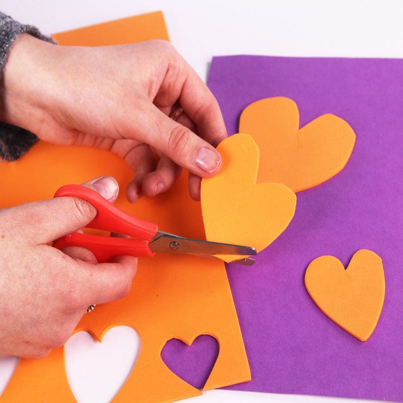 Coloured Neoprene Sheet Modelling Foam Easy Cut for Kids Craft Etsy