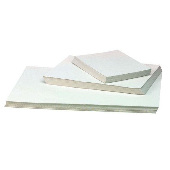100 Eco Recycled Art A2 Cartridge Paper White Great Art Paper