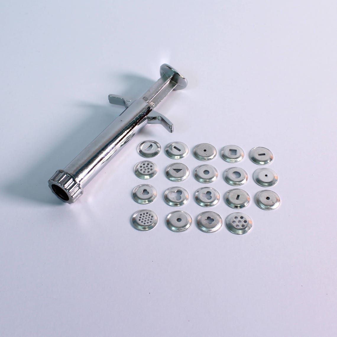Stainless Steel Clay Extruder Gun With 18 Varied Discs Etsy UK