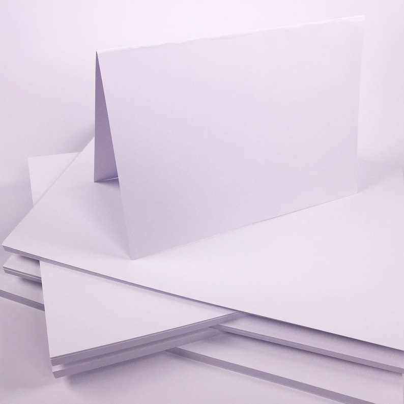 400 X A4 Smooth Thick White Craft Card 300gsm