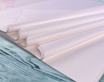 White Wet Strength Tissue Paper, 70 x 55 cm, for Gel Printing, Collage & Lantern Makin