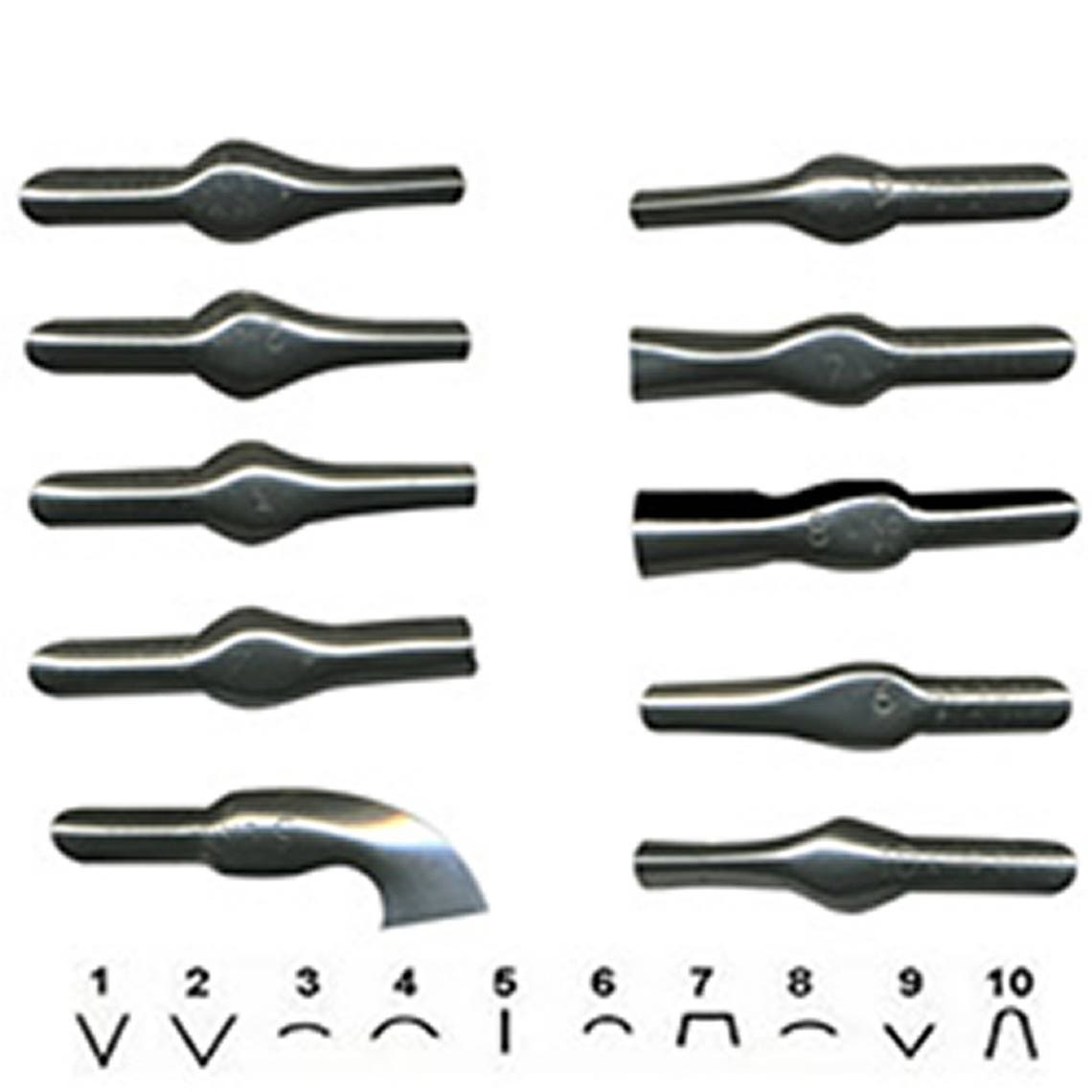 Lino Cutter Tools for Art Printing Pack of 25 Linoleum Cutting Etsy UK