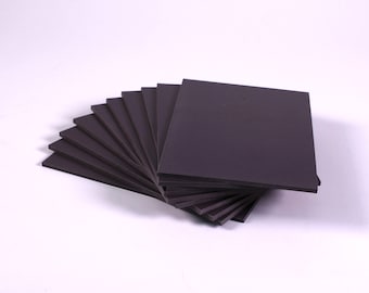 Grey Lino Printing Block for Art & Modelling 150mm x 100mm Soft Flexible Linoleum Sheets