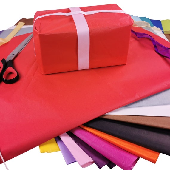 Red Coloured Tissue Paper Sheets Luxury Large Acid Free Art Tissue Paper  Gift Wrap for Wrapping Paper 