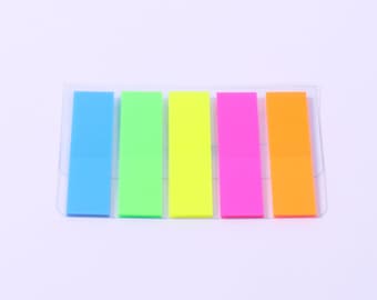 Page Markers, Neon Sticky Tabs - Index Flags.