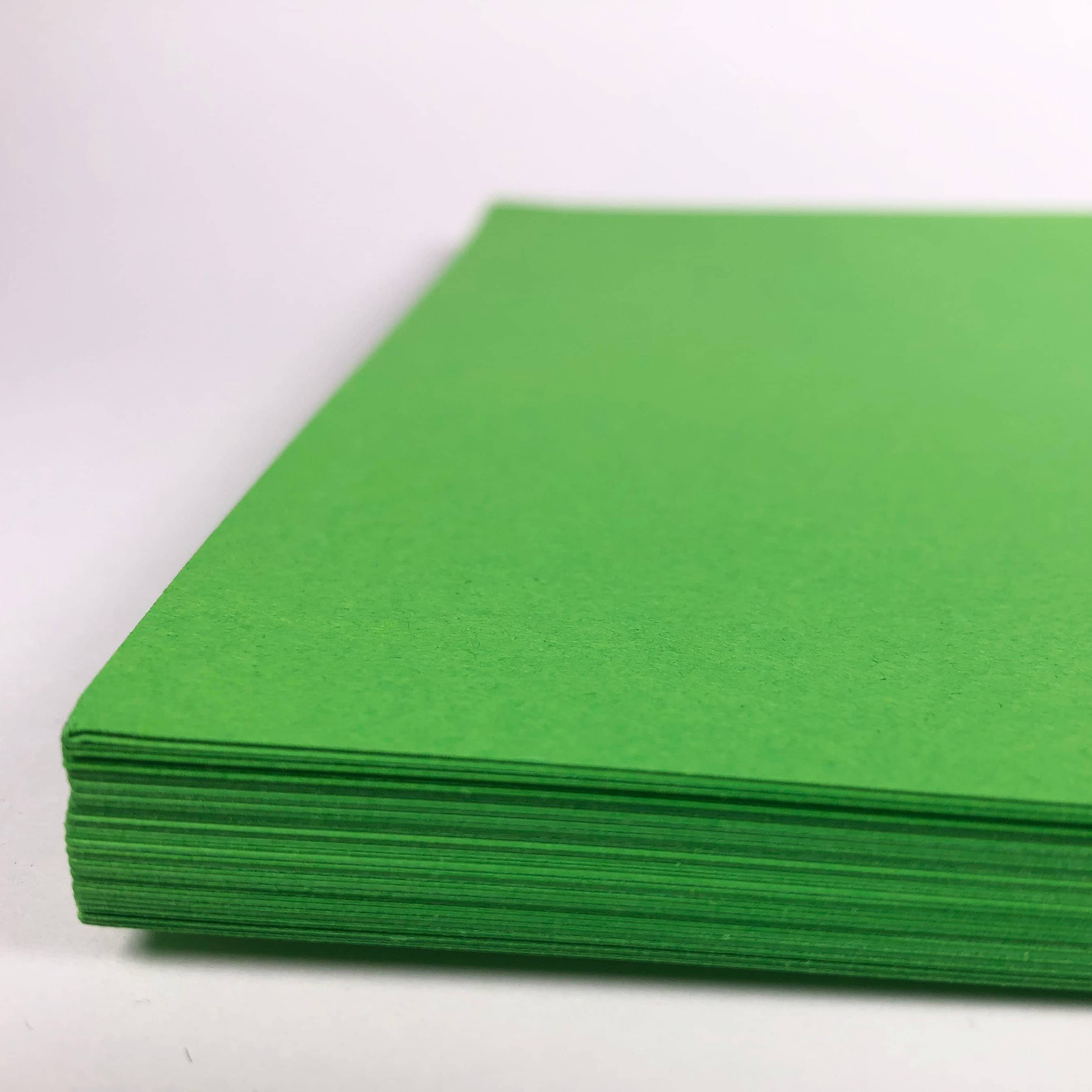 A4 Coloured Card 350GSM Lime Green DEAL OFFER SALE 10 Sheets 