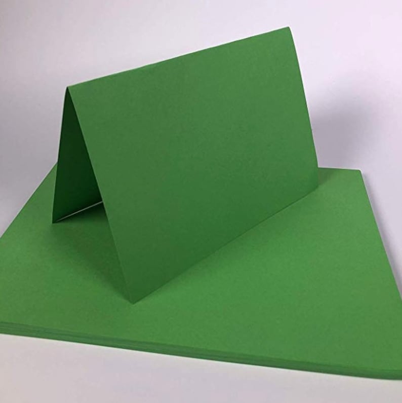 A4 Emerald Green Card 10 Sheets Dark Green Card 160gsm Etsy