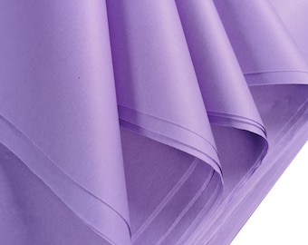 Lilac Purple Tissue Paper Sheets: Large Acid-Free Gift Wrap.