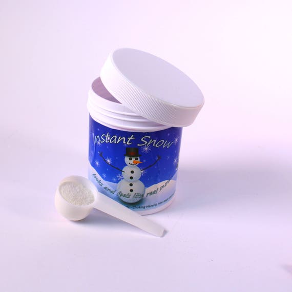 Instant Snow Powder Non Toxic Fake for Christmas Scenes 100g of